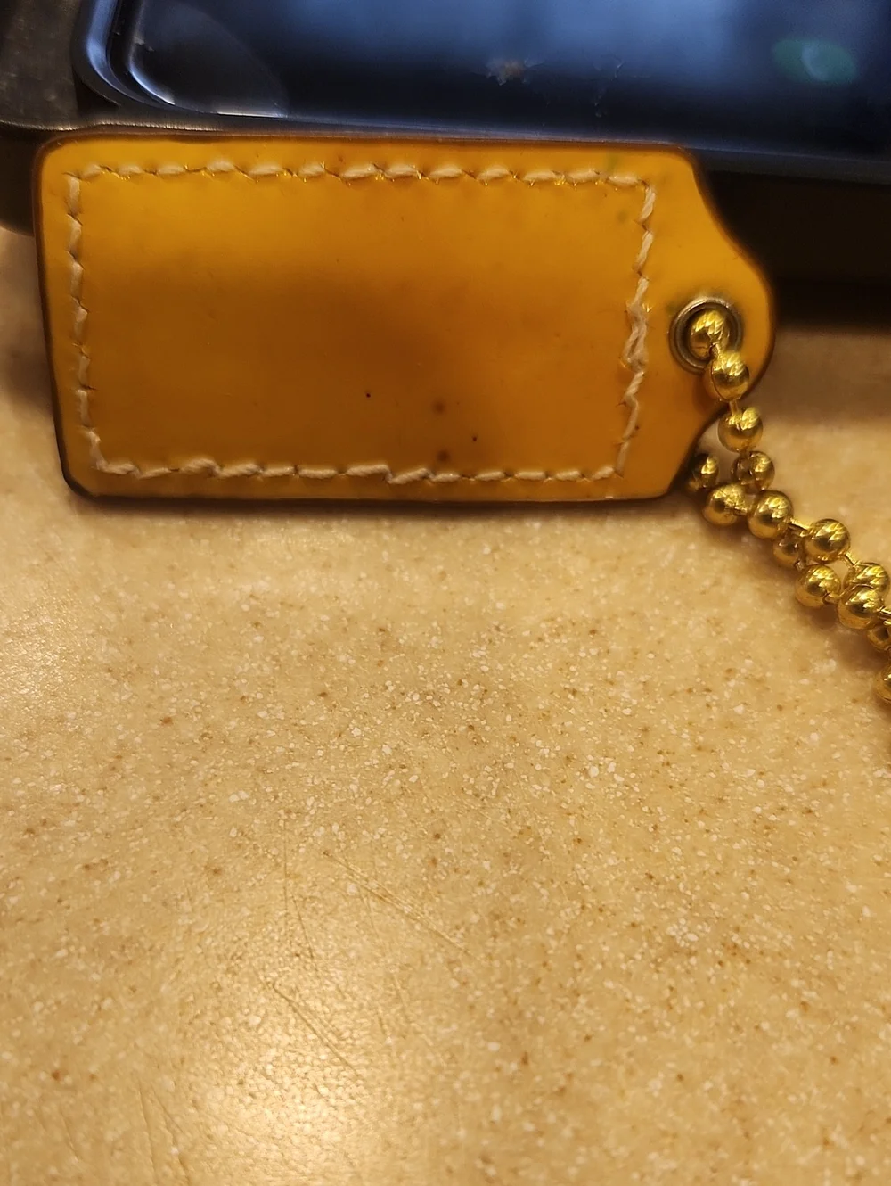 COACH Yellow Patent Leather 2